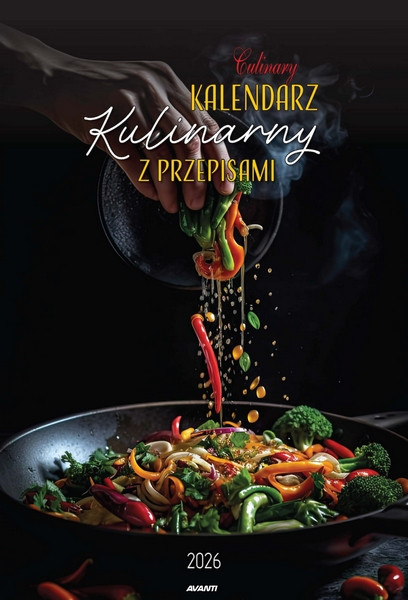 Kalendarz ścienny mały spirala KSMS-2 Kulinarny Avanti